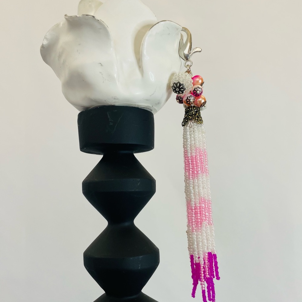 “Pink Pearls” charm - Picture 2 of 5